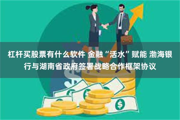 杠杆买股票有什么软件 金融“活水”赋能 渤海银行与湖南省政府签署战略合作框架协议